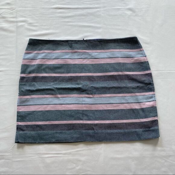 GAP Women’s Striped Color Block Mini Skirt - Picture 1 of 8